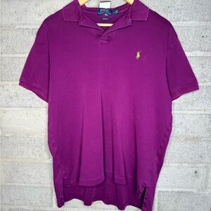 Polo Ralph Lauren berry purple shade Pony Logo Men’s LG Classic Preppy